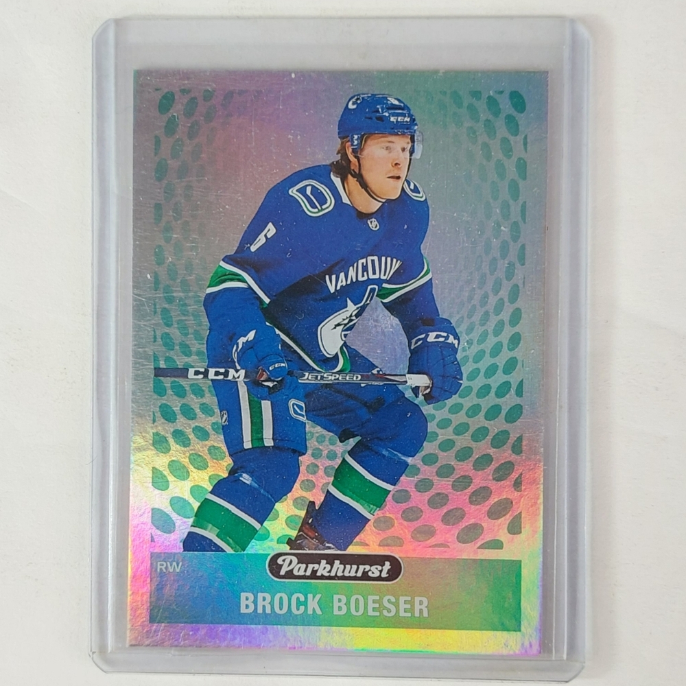 Brock Boeser Prominent Prospects Parkhurst 2017/18 Vancouver Canucks